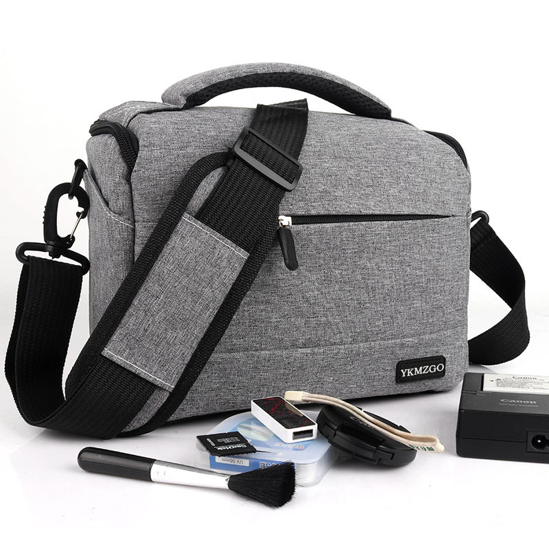Fottos Tas Kamera Selempang DSLR Waterproof - YKMZGO - Gray