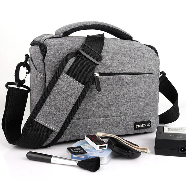Fottos Tas Kamera Selempang DSLR Waterproof - YKMZGO - Gray
