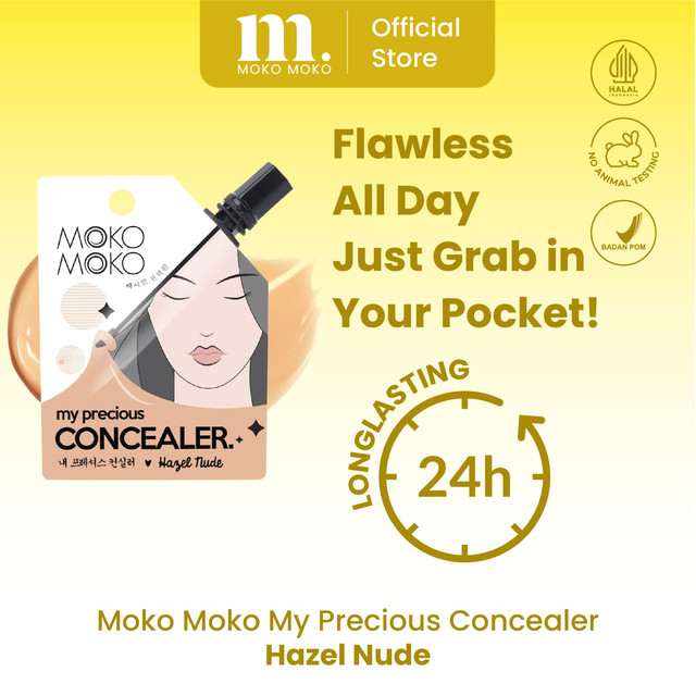Moko Moko My Precious Concealer Hazel Nude - Natural Concealer Makeup