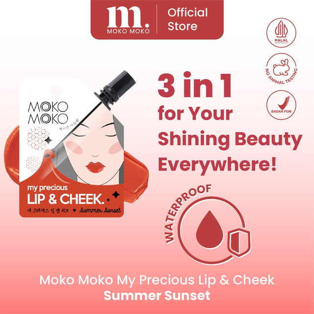 Moko Moko My Precious Lip & Cheek - Summer Sunset