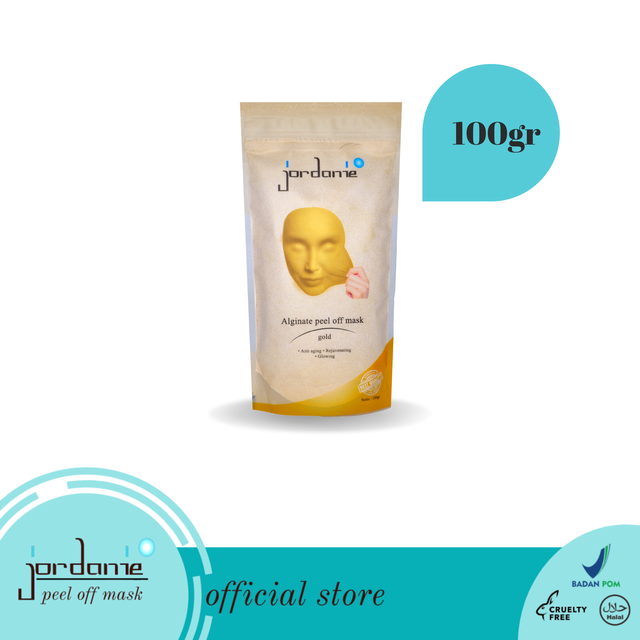 Jordanie Peel Off Powder Mask 100 gram - Gold