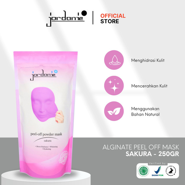 Jordanie Peel Off Mask Powder 250 gr - Sakura