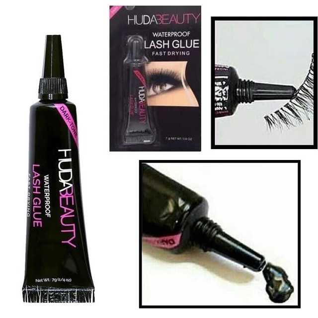 HaiCantik - Lem Bulu Mata Lem Bulu Mata Palsu Lem Bulu Mata Huda Beauty Waterproof Lash Glue Termurah