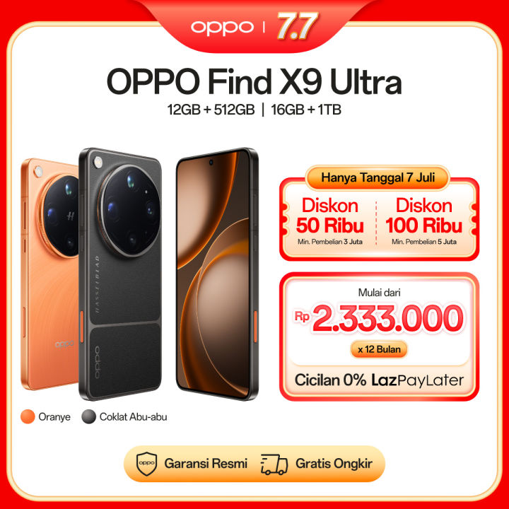 [NEW!] OPPO Find X9 Ultra | Lazada Indonesia