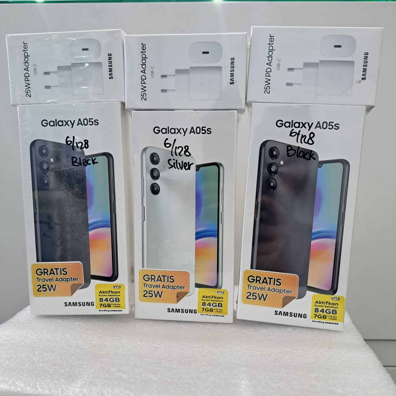 SAMSUNG GALAXY A05s 6/128gb Garansi Resmi 12 bulan