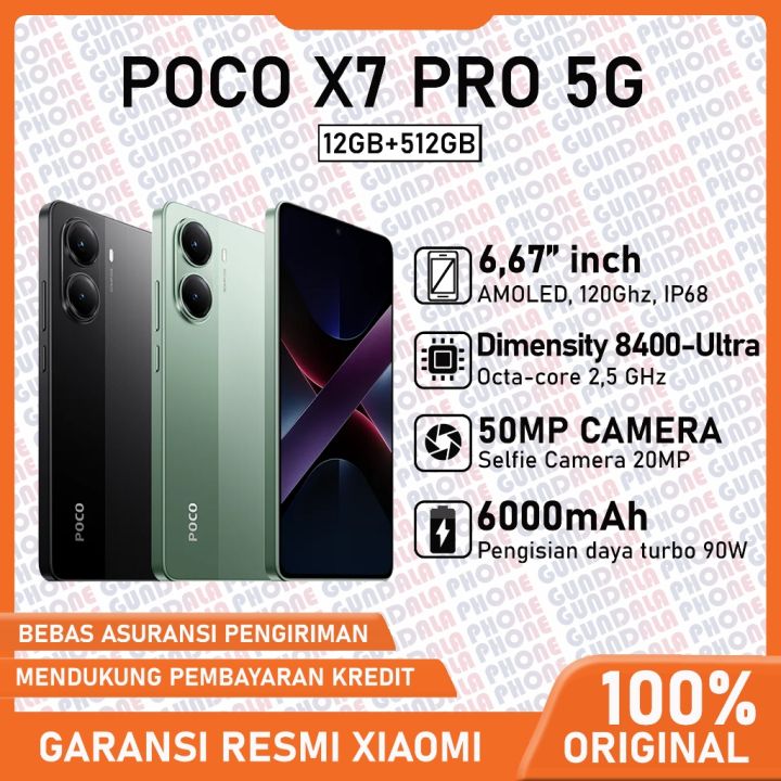 POCO X7 PRO 5G - Garansi resmi | Lazada Indonesia