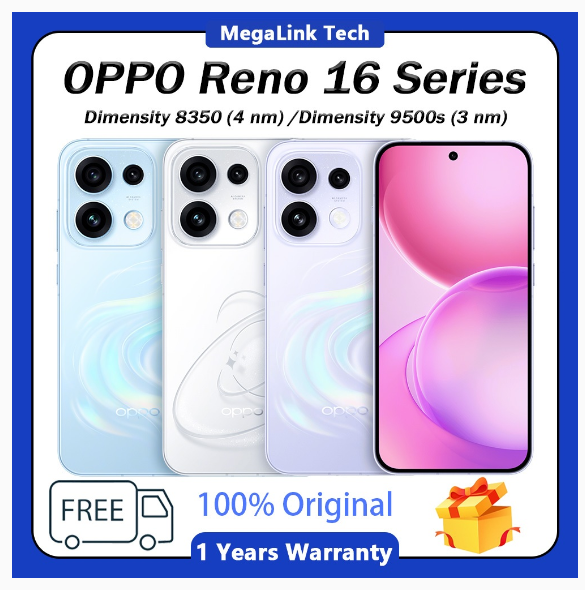 OPPO Reno16 Pro / OPPO Reno16 / Dimensity 8350 (4 nm) / 6.83 inches 120Hz 6000 mAh OPPO Phone