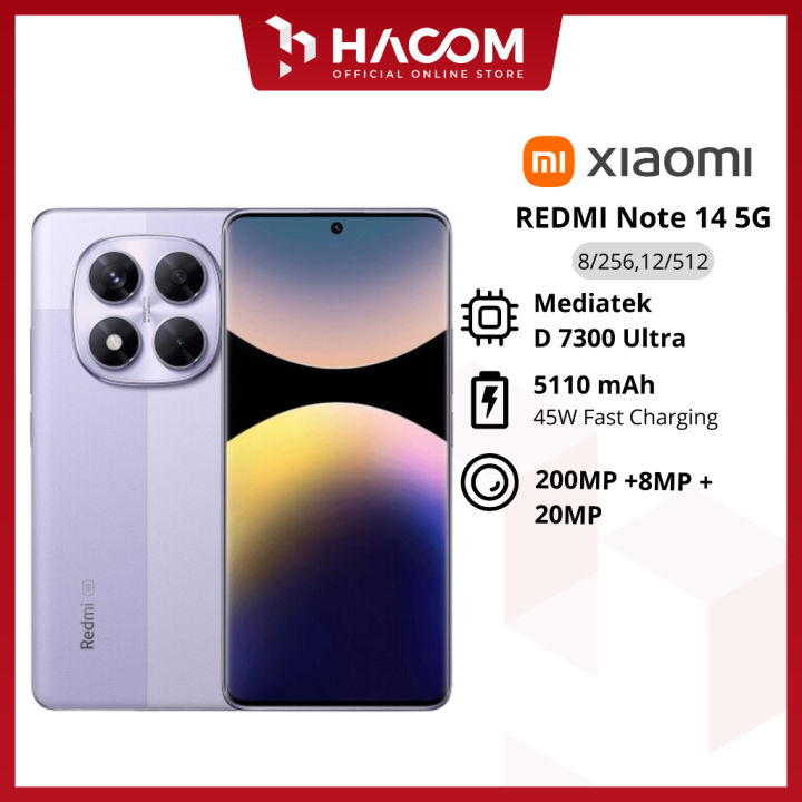 XIAOMI REDMI NOTE 14 SERIES | Lazada Indonesia