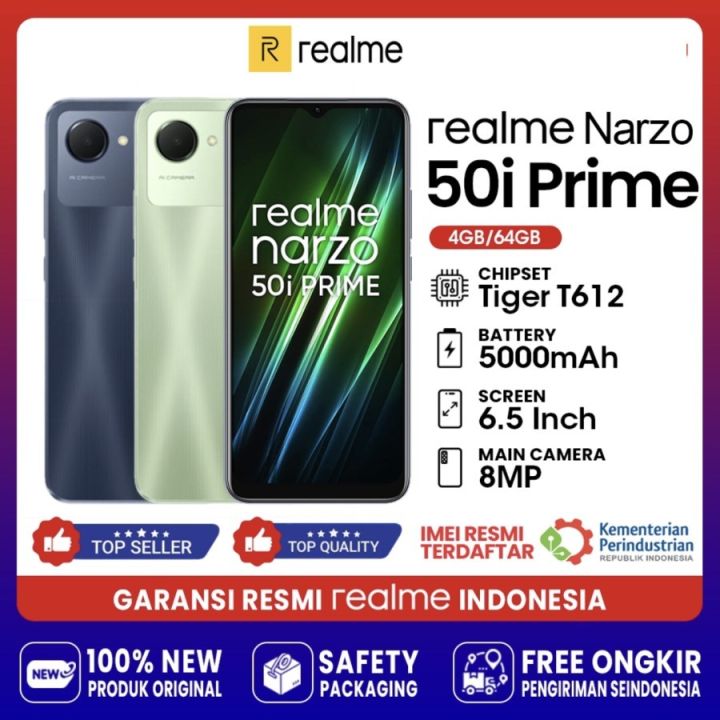 HP REALME NARZO 50i RAM 4/64GB GARANSI RESMI