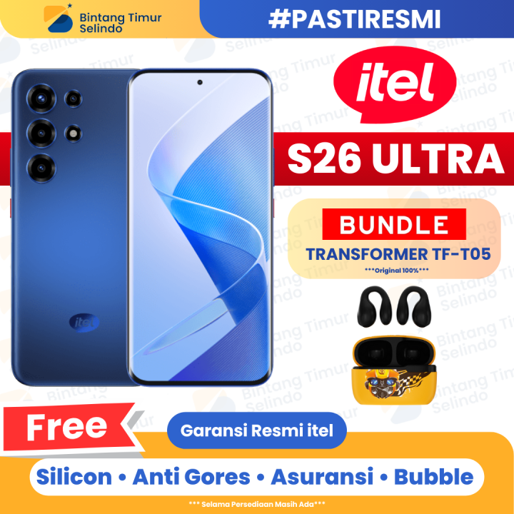Itel S26 Ultra 8/128GB & 8/256GB - Garansi Resmi 1 Tahunn | Lazada Indonesia