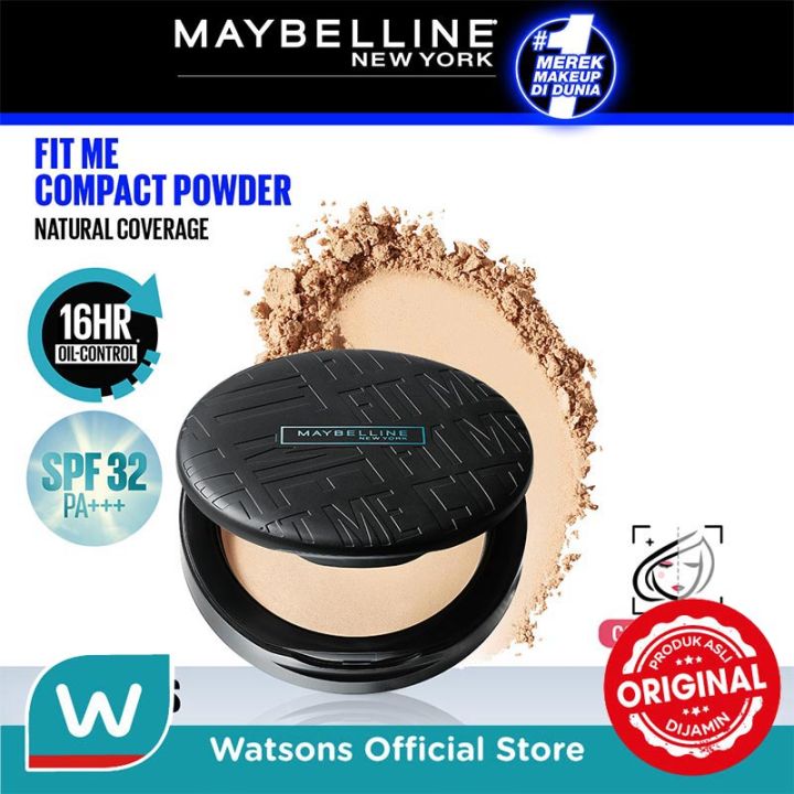 Maybelline FIT ME! 12H Oil Control Powder 118 | Lazada Indonesia