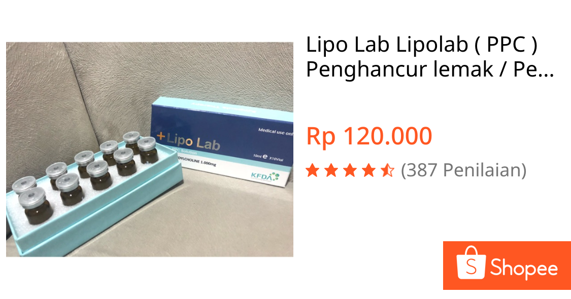 Jual Lipo Lab Lipolab ( PPC ) Penghancur lemak / Pelangsing tubuh Ecer ( SATUAN ) ORIGINAL | Shopee Indonesia