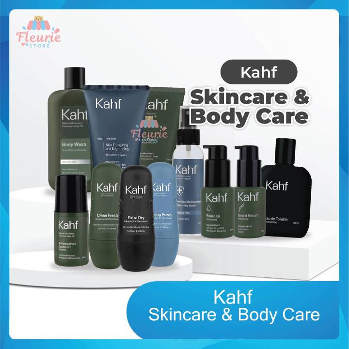 KAHF Series Perawatan Wajah - Face Wash / Face Scrub