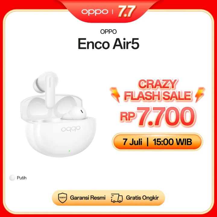 [Flash Sale Crazy Deals] OPPO Enco Air5 | Lazada Indonesia