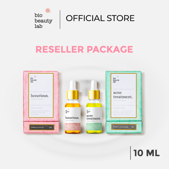 Bio Beauty Lab Paket Reseller 6 Pcs (10ml Luxurious ) & 6 Pcs (10ml Acne Treatment )