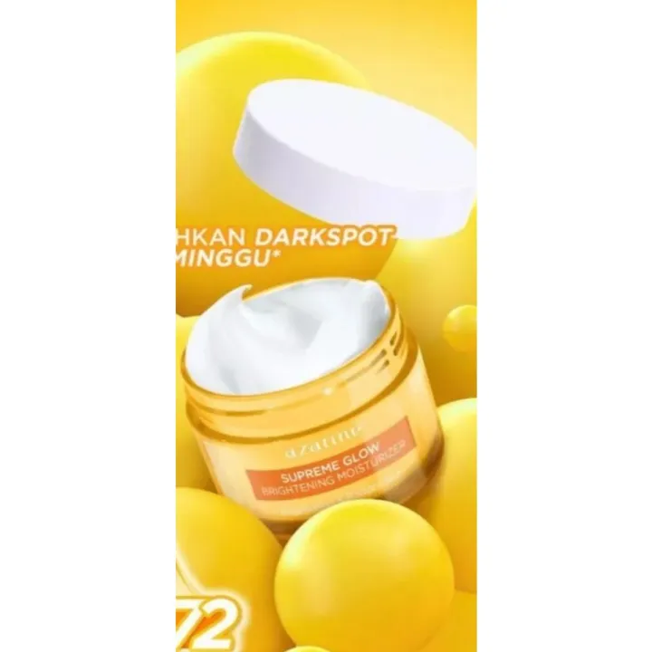 Azarine Supreme Glow Brightening Moisturizer 30g | Lazada Indonesia