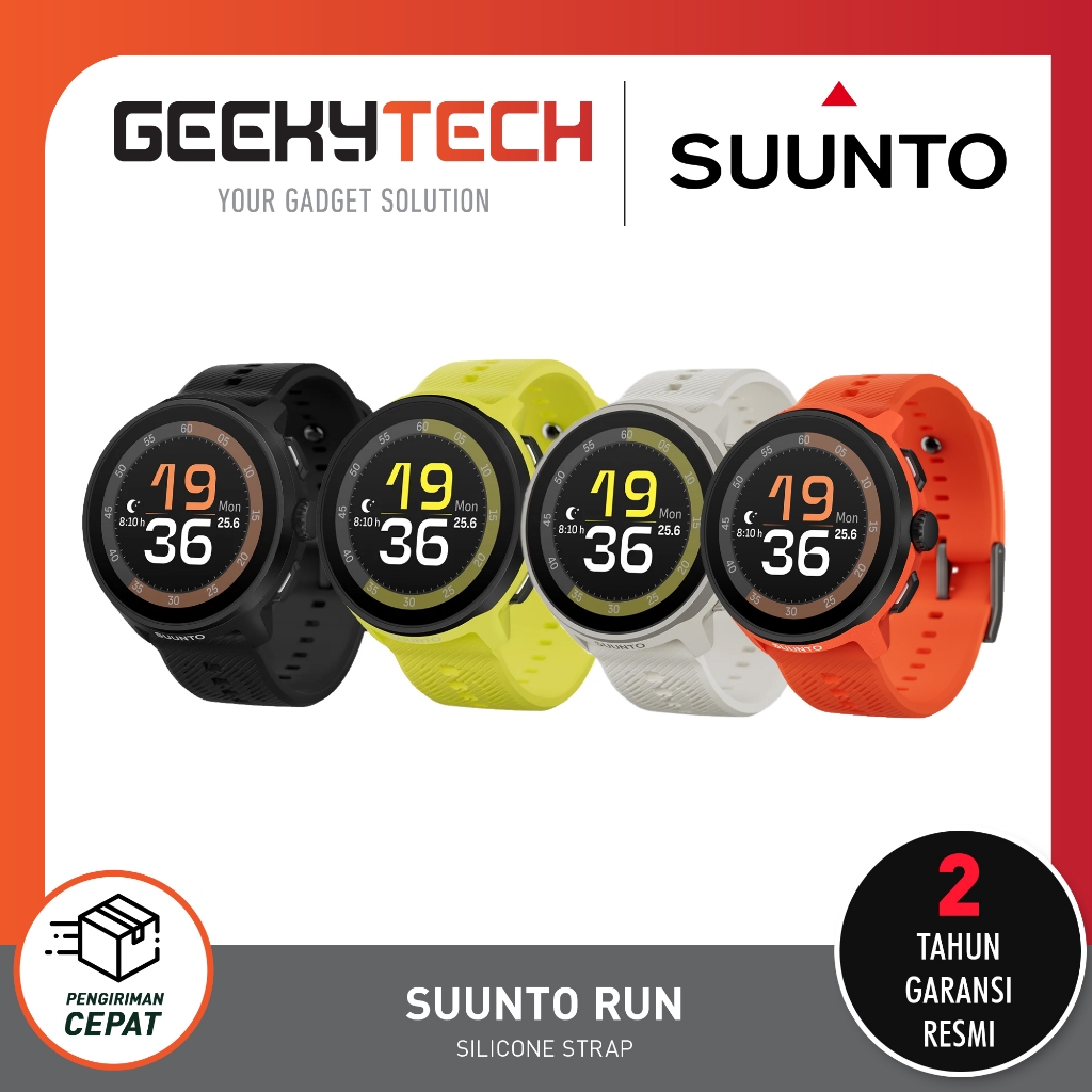 Jual Suunto Run GPS Lightweight Sports Watch designed for Runners - Garansi RESMI | Shopee Indonesia