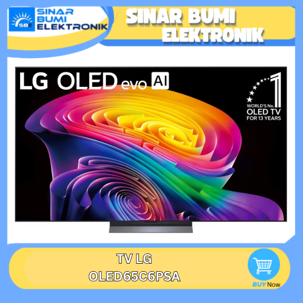 Jual LG 65C6 Smart TV 4K UHD LG OLED evo AI C6 65 Inch Dolby Atmos - OLED65C6PSA / 65C6PSA | Shopee Indonesia
