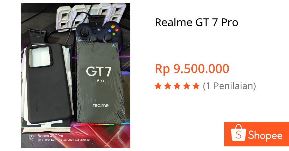 Jual Realme GT 7 Pro | Shopee Indonesia