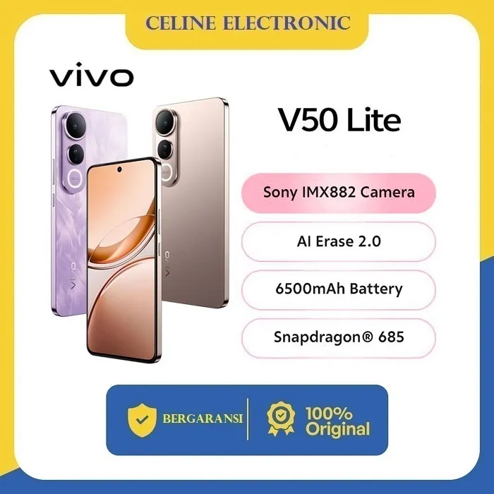 VIVO V50 Lite (8GB/128GB) | (8GB/256GB) | Lazada Indonesia
