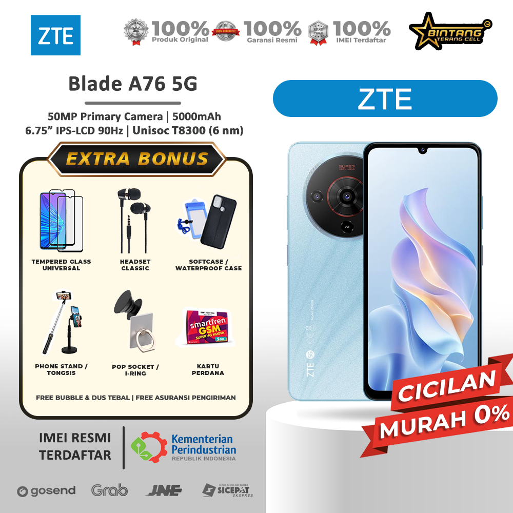 Jual ZTE NUBIA A76 5G RAM 8/128 GARANSI RESMI | Shopee Indonesia
