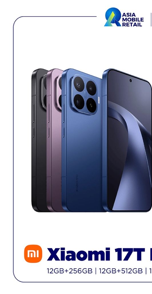 Xiaomi 17T Pro (12GB+256GB | 12GB+512GB | 12GB+1TB)