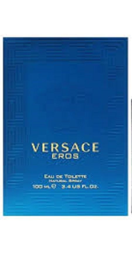 Versace Eros Perfume Eau De Toilette By VERSACE FOR MEN VAPORISATEUR-NATURAL SPRAY 100ML 3.4FL OZ