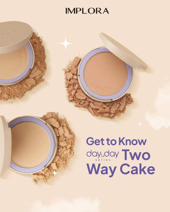 IMPLORA Day To Day Series Two Way Cake