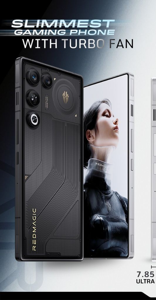 [New] REDMAGIC 11 Air | World's Slimmest Active-Cooling Phone | Turbo Fan | Snapdragon 8 Elite