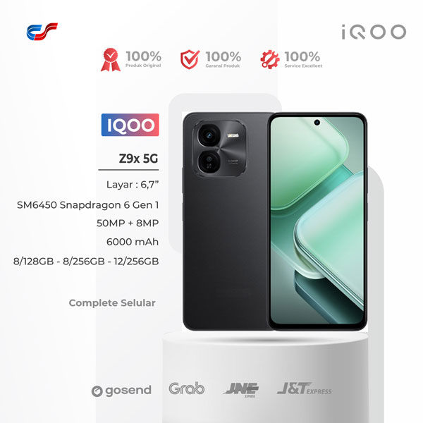 iQoo Z9x 5G 8/256GB - 12/512GB Garansi Resmi By Vivo Indonesia | Lazada Indonesia