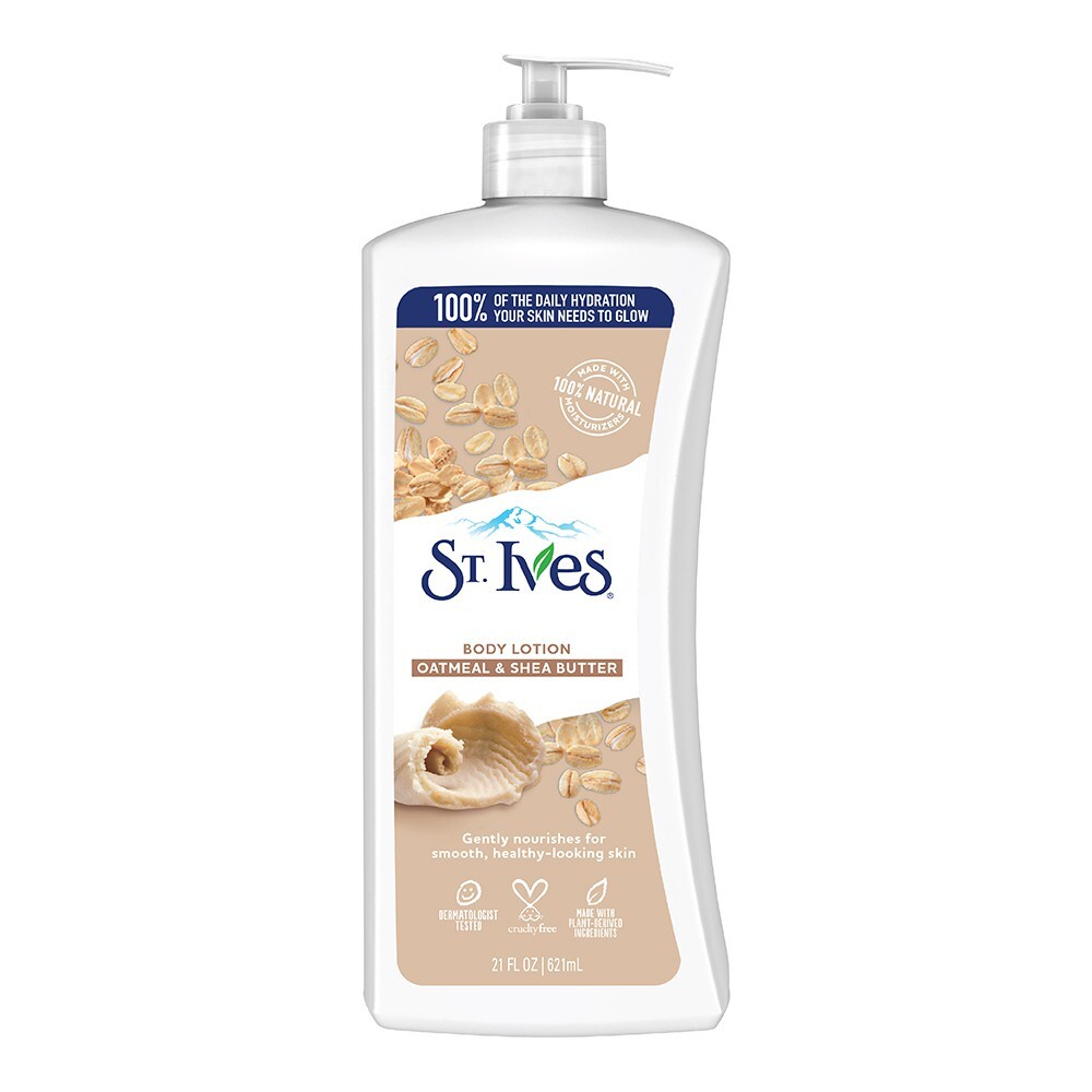 Jual St Ives Body Lotion Oatmeal & Shea Butter 621 mL | Shopee Indonesia