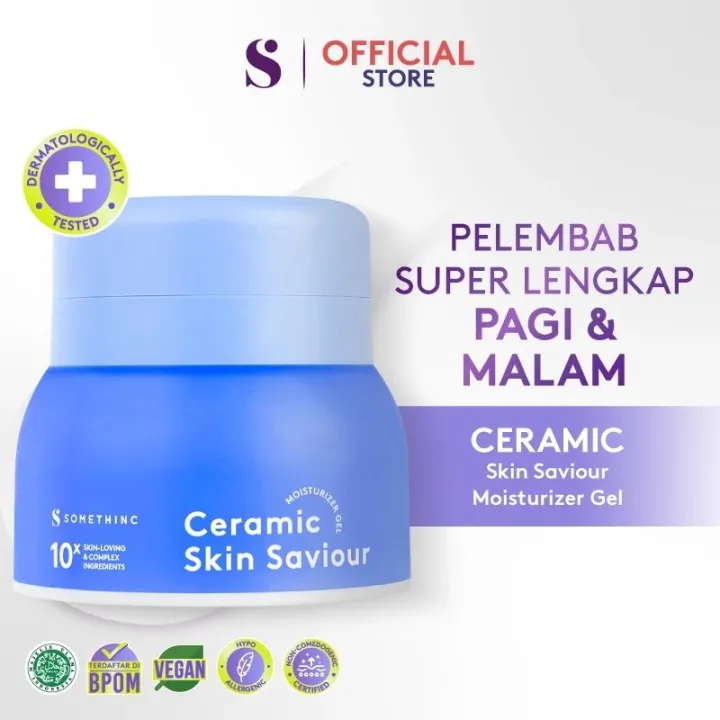 SOMETHINC Ceramic Skin Saviour Moisturizer Gel