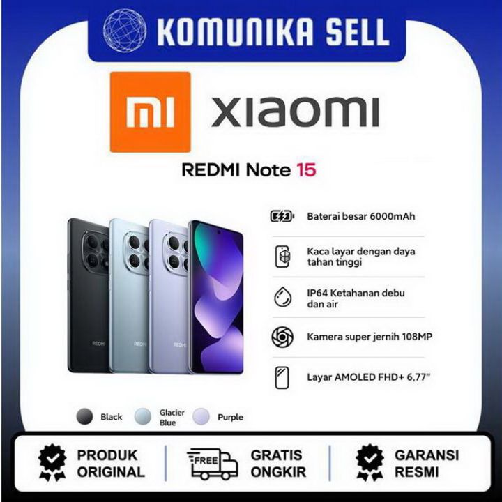 Xiaomi Redmi Note 15 4G | Lazada Indonesia