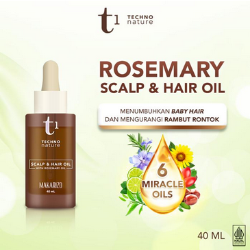 MAKARIZO T1 TECHNO NATURE SCALP & HAIR OIL | Lazada Indonesia