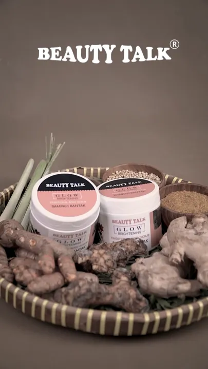 BEAUTY TALK Traditional Body Scrub Rampah Rantak - 200ML Lulur Rampah Perontok Daki