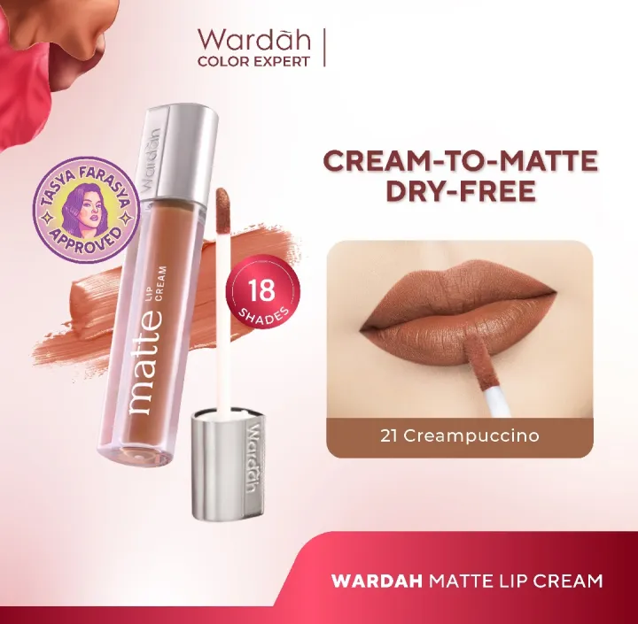 Wardah Lipcream Exclusive Matte/ Lip Cream Wardah Matte