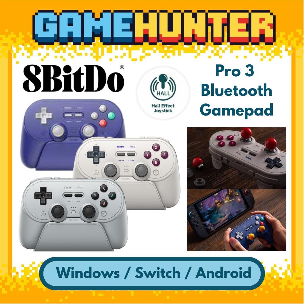Jual 8BitDo Pro 3 Bluetooth Gamepad | Shopee Indonesia