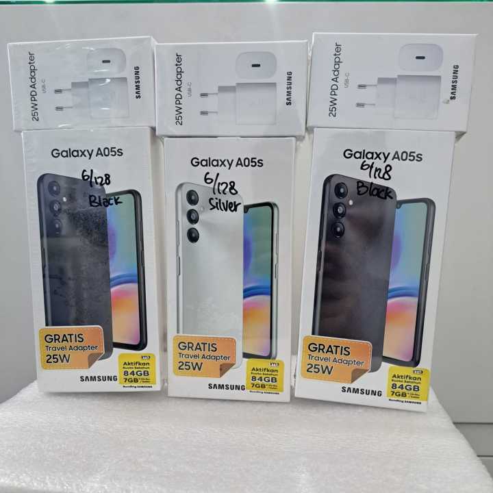 SAMSUNG GALAXY A05s 6/128gb Garansi Resmi 12 bulan