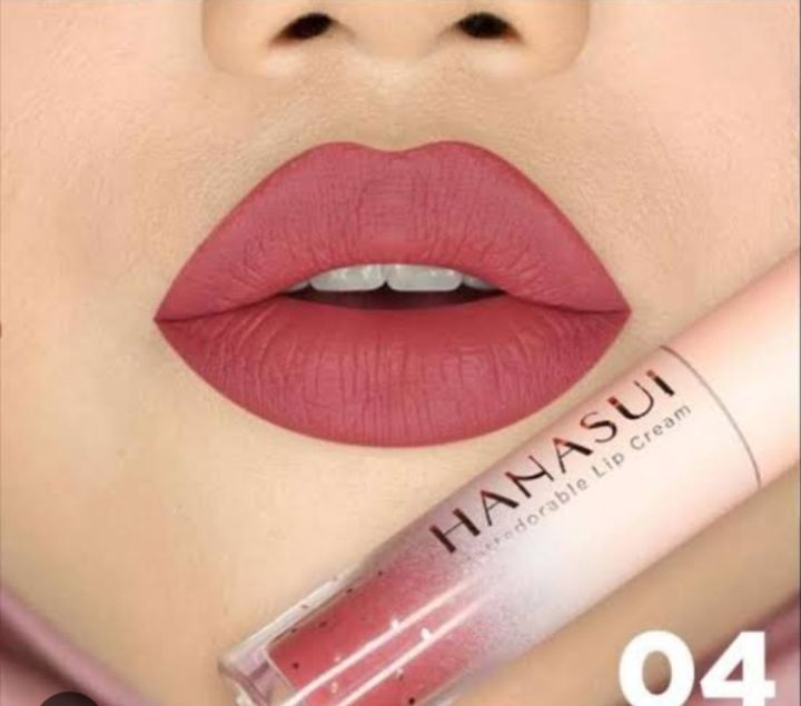 HANASUI MATTEDORABLE LIP CREAM - SHADE 04 CHIC | Lazada Indonesia