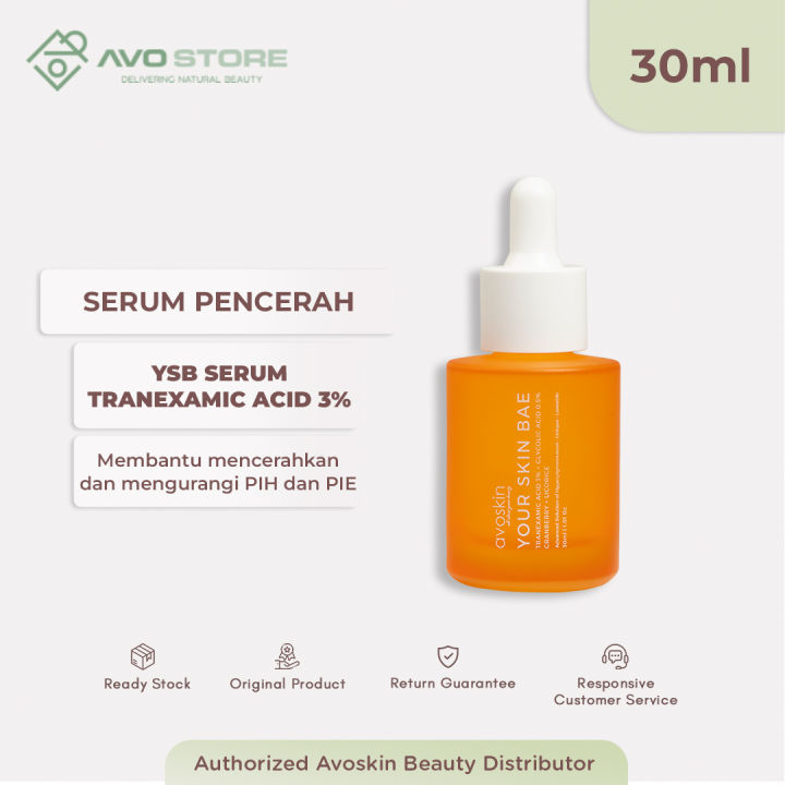 Avoskin Your Skin Bae Serum Tranexamic Acid 3% + Glycolic Acid + Cranberry + Licorice