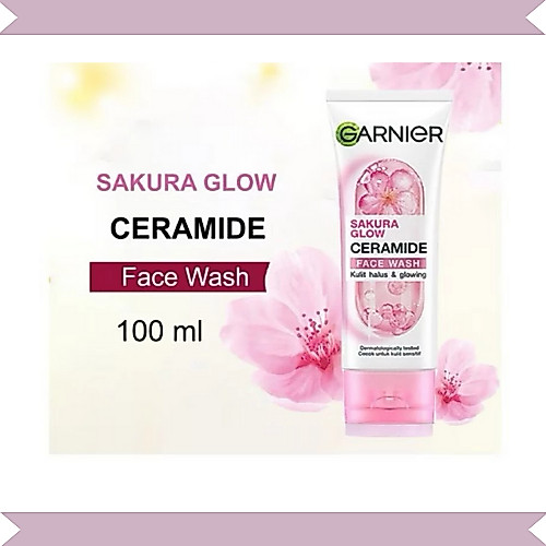 Jual Garnier Sakura Glow Face Wash /Pembersih Wajah | Shopee Indonesia