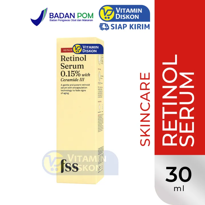 FOR SKINS SAKE FSS RETINOL SERUM 0.15% WITH CERAMIDE III 30ML