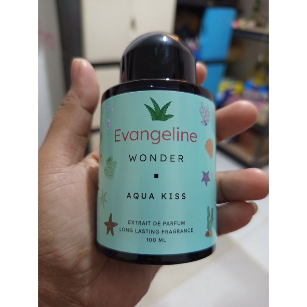 Jual evangeline wonder aqua kiss | Shopee Indonesia
