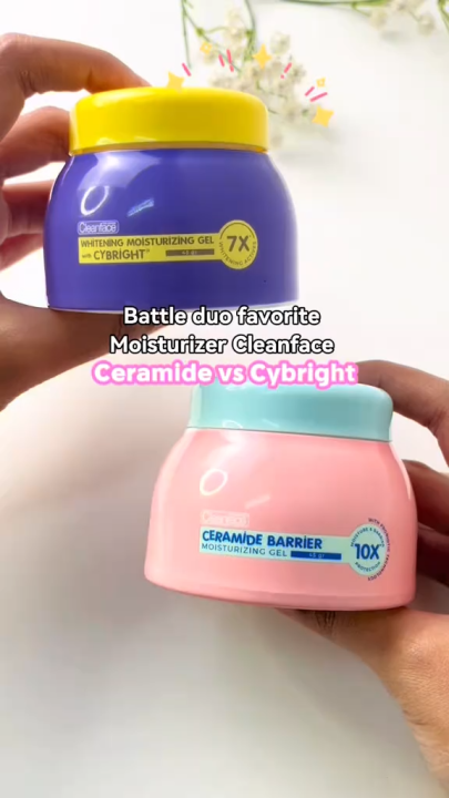 CLEANFACE Moisturizing Gel Cybright - Ceramide | 10x Moisturizing dan Probiotic Technology 45g | Lazada Indonesia