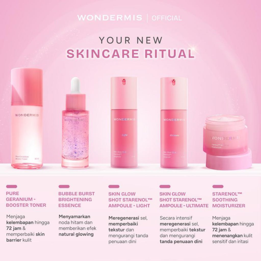 Jual Wondermis skincare satu paket lengkap | Shopee Indonesia