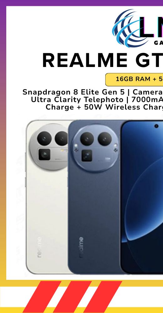 Realme GT 8 Pro 5G (16GB+512GB) Smartphone | 1 Year REALME Malaysia Warranty