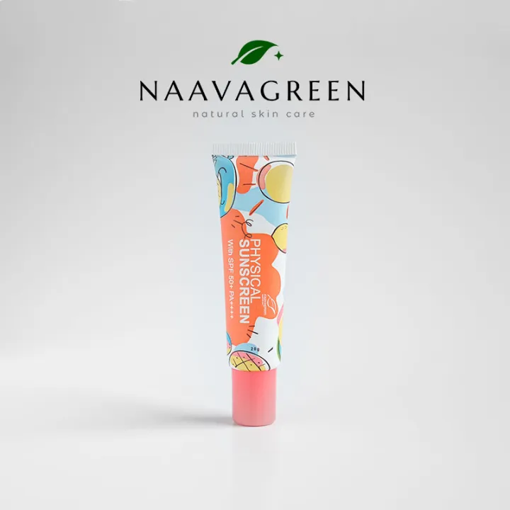 NAAVAGREEN Physical Sunscreen | Lazada Indonesia