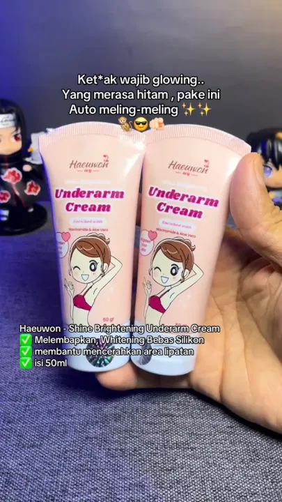 Haeuwon Shine Brightening Axxilary Underarm Cream 50gr (Beli 2) | Lazada Indonesia