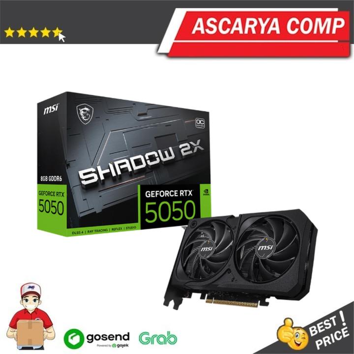 MSI GeForce RTX 5050 8G SHADOW 2X OC GDDR6 | Lazada Indonesia