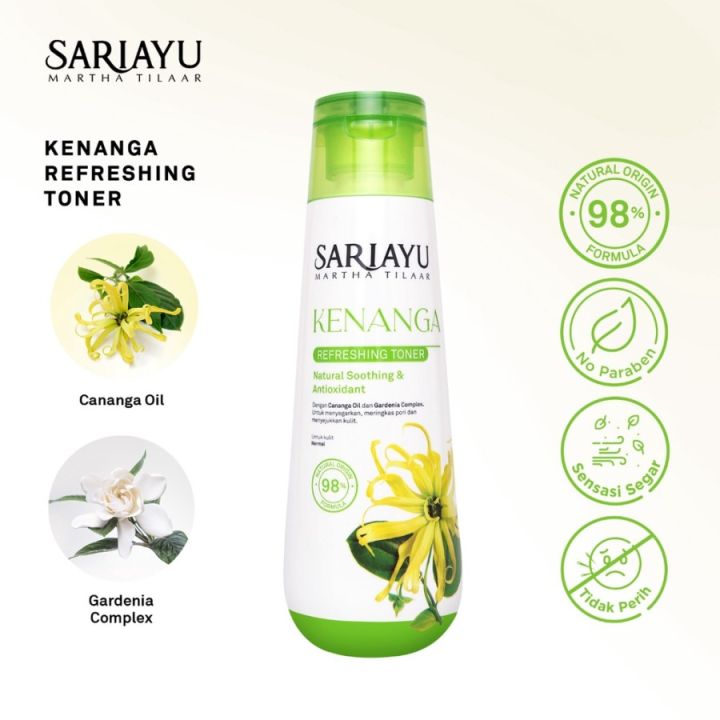 Sariayu Kenanga Refreshing Toner | Lazada Indonesia